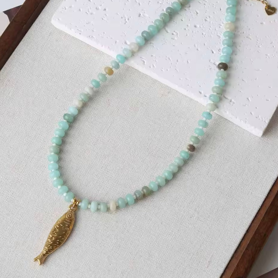 Koi Fish Pendant Necklace