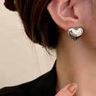 Puffy Heart Earrings