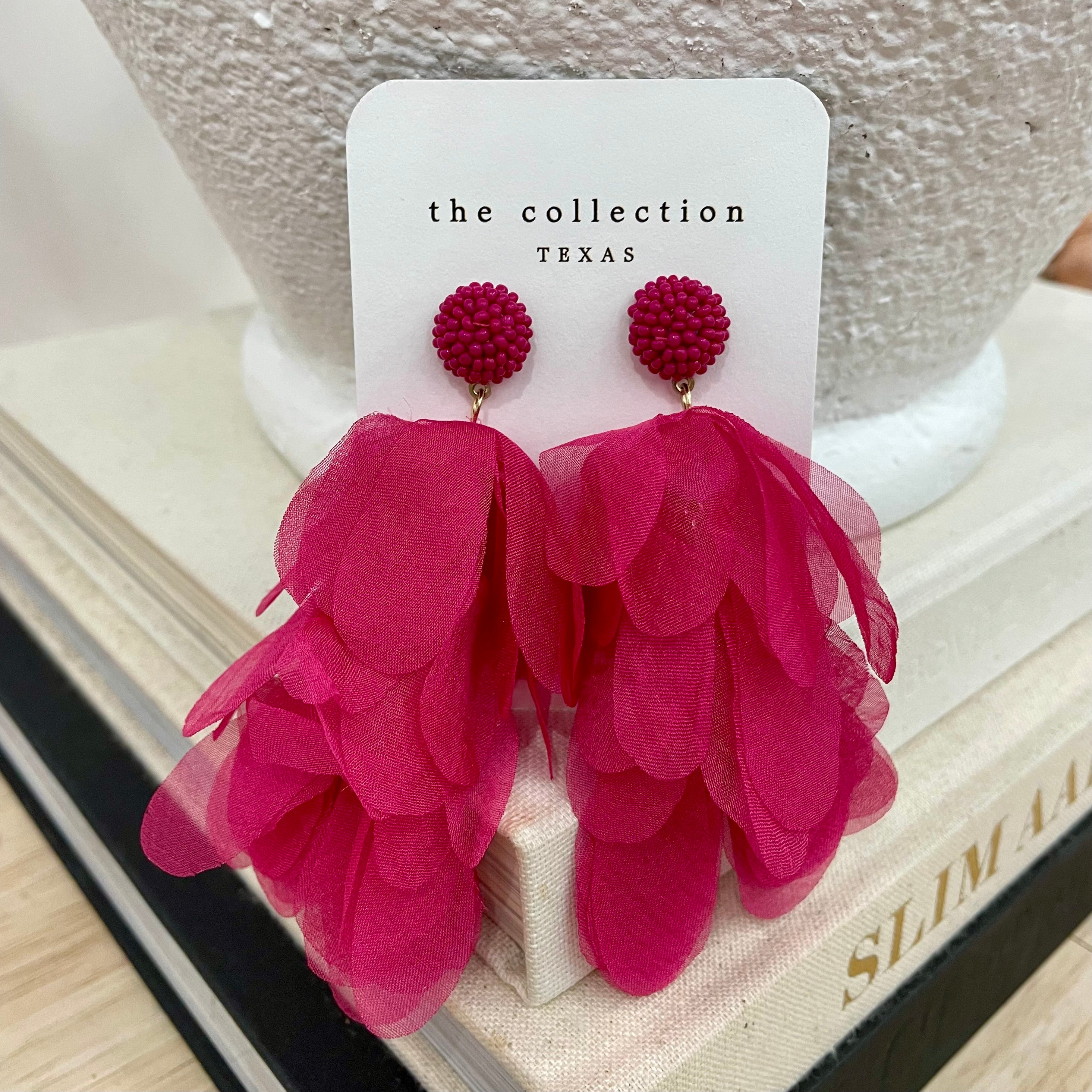 Flower Petal Earrings