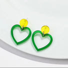 Open Heart Earrings