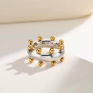 Waterproof Slim Crown Ring