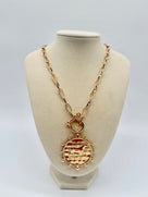 Equestrian Medallion Necklace