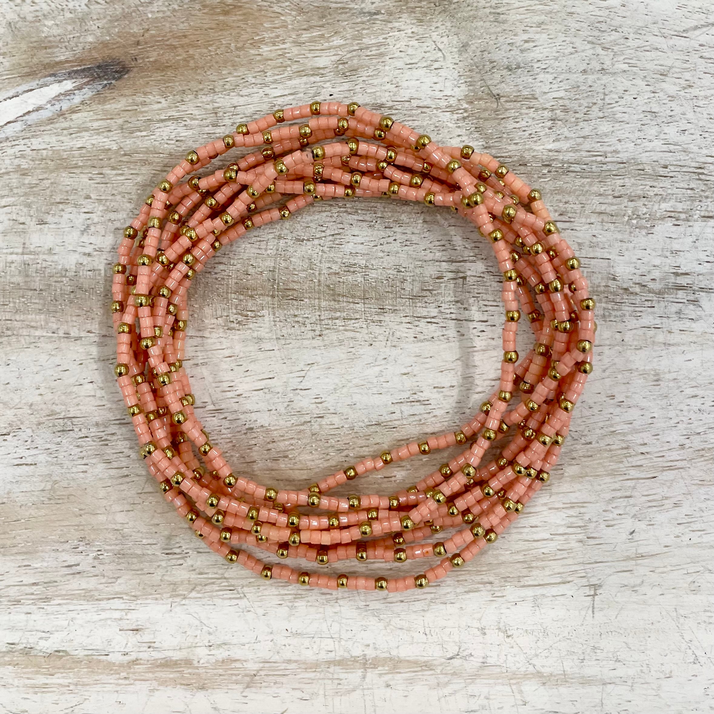 18K Gold-Filled Petite Beaded Bracelets