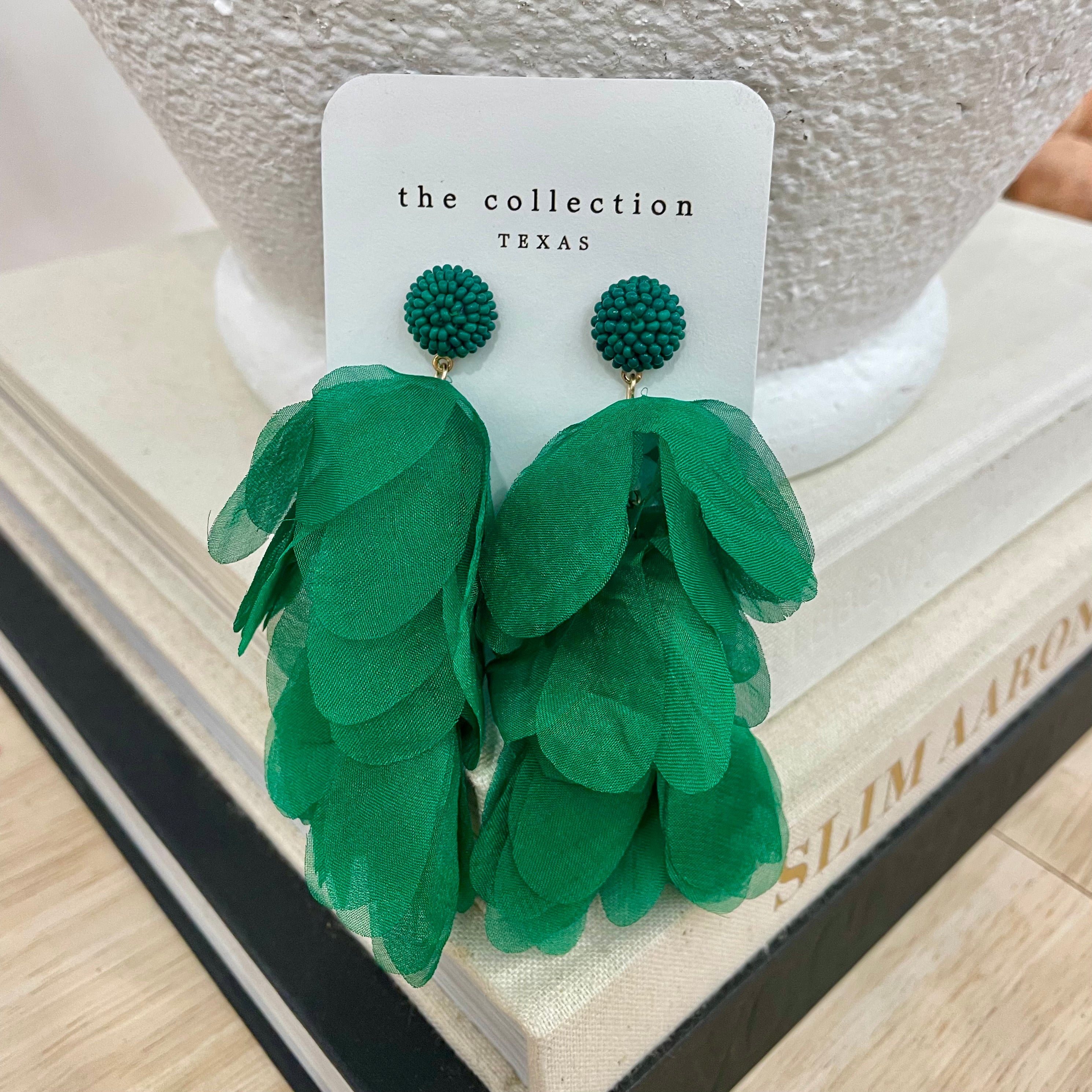 Flower Petal Earrings