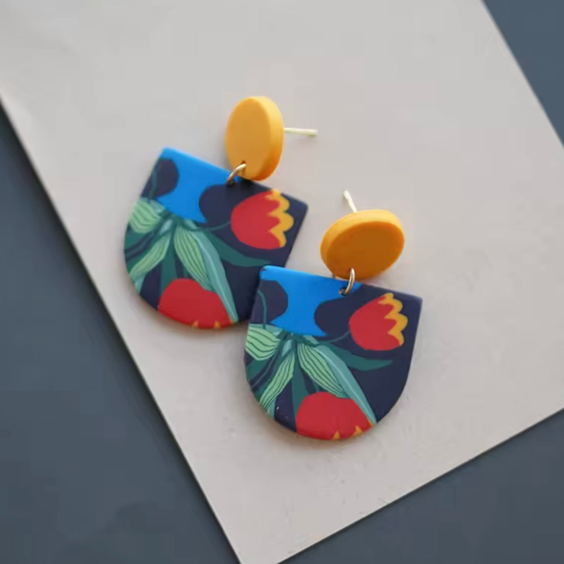 Playful Clay Earrings