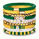 Beaded Game Day Bracelet Set