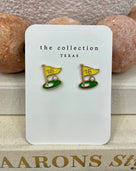 Golf Day Stud Earrings