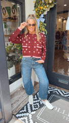 Amber Polka Dot Cardigan