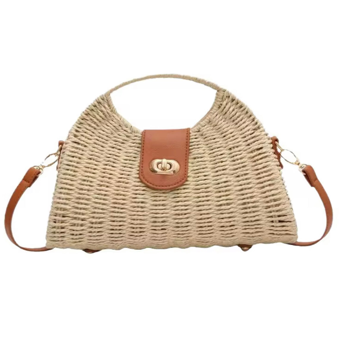 Summer Straw Purse