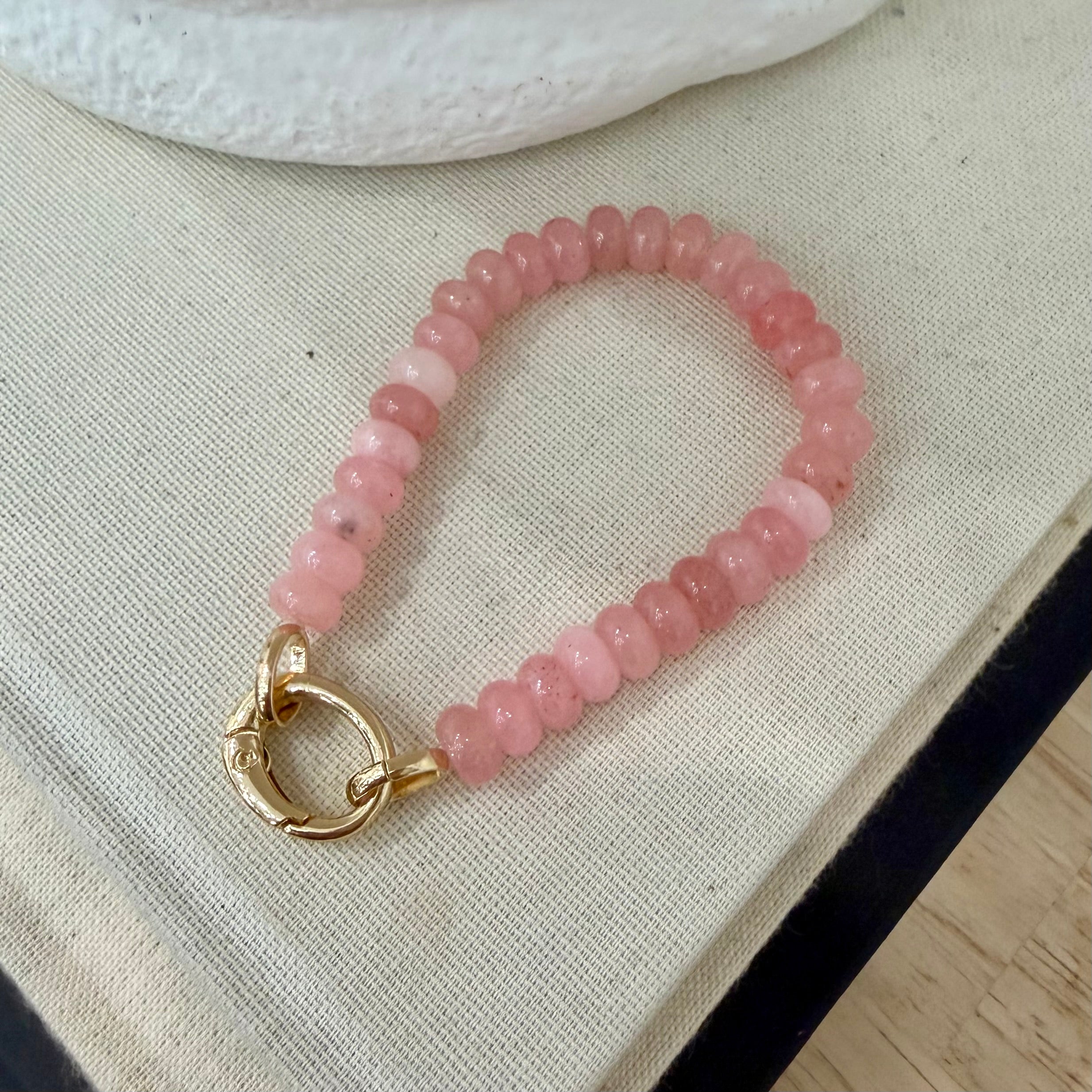 Pastel Candy Beaded Stretch Bracelet