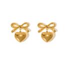 Hearts and Bows Earrings