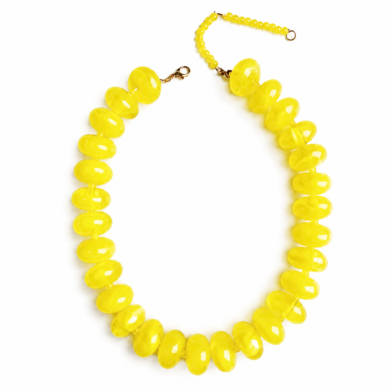 Candy Crush BIG Beaded Necklace