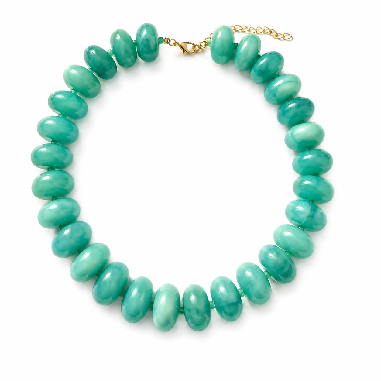 Candy Crush BIG Beaded Necklace