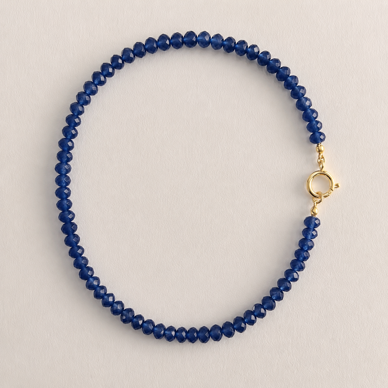 Cut Stone Candy Beaded Necklace