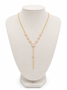 Gemstone Lariat Necklace by Hudson Day