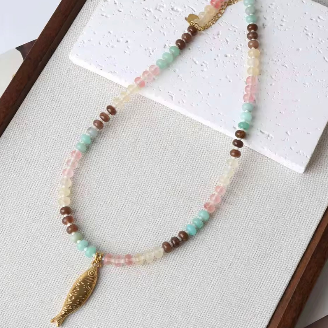 Koi Fish Pendant Necklace