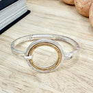 Hammered Hinge Bracelet