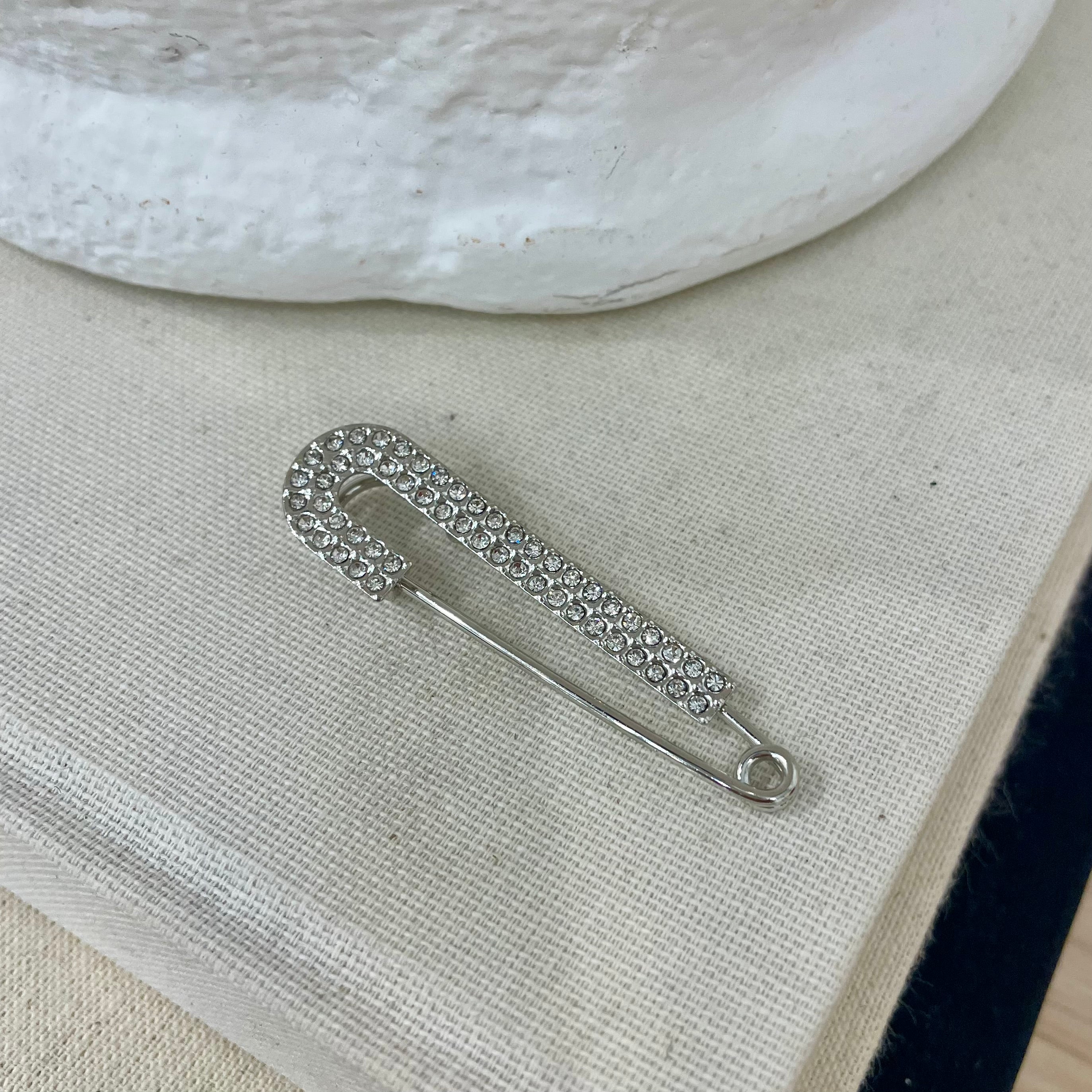 Candy Cane Christmas Brooch