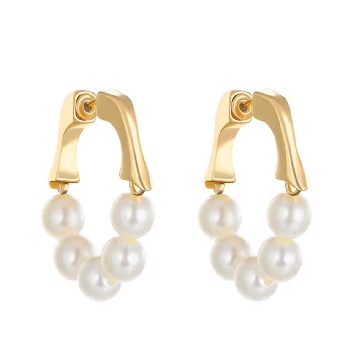 Soft Beaded Hoops
