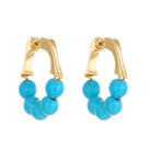 Soft Beaded Hoops
