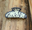 Scalloped Edge Claw Clip