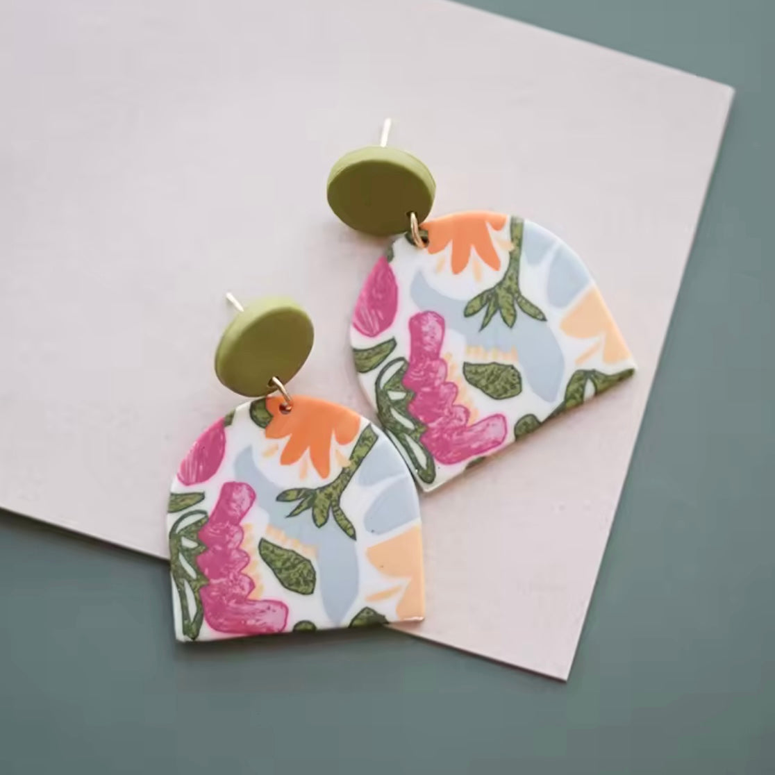 Playful Clay Earrings