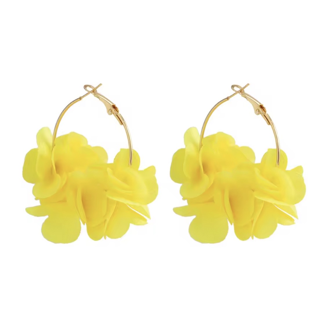 Flower Petal Hoops
