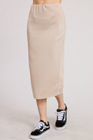Scuba Midi Skirt