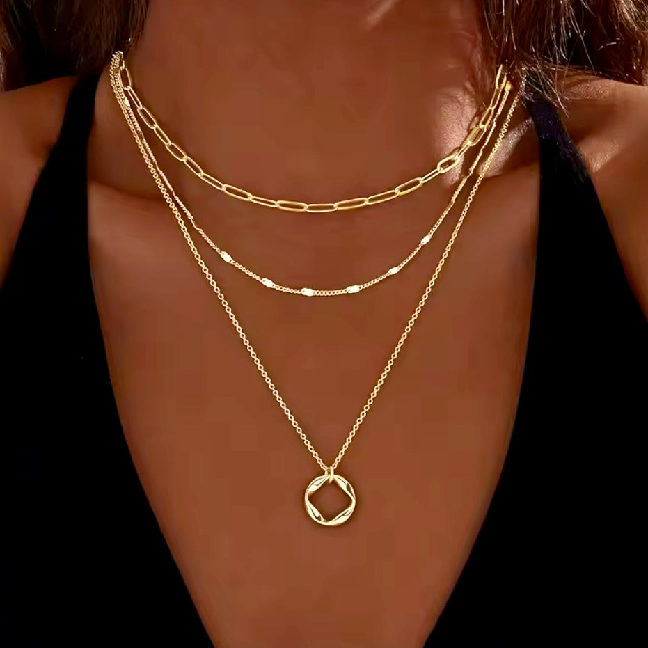 Triple Layered Necklace