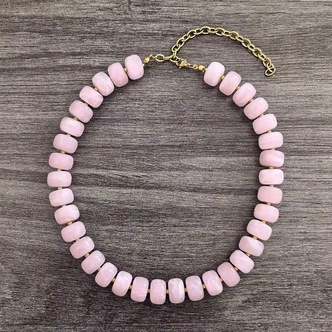 Candy Crush Beaded Necklace