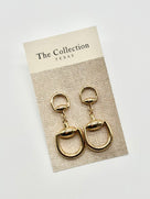 Horsebit Earrings