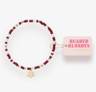 Beaded Blondes: Logo Charm Bracelet