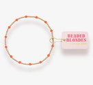 Beaded Blondes: Dainty Poppi Bracelet