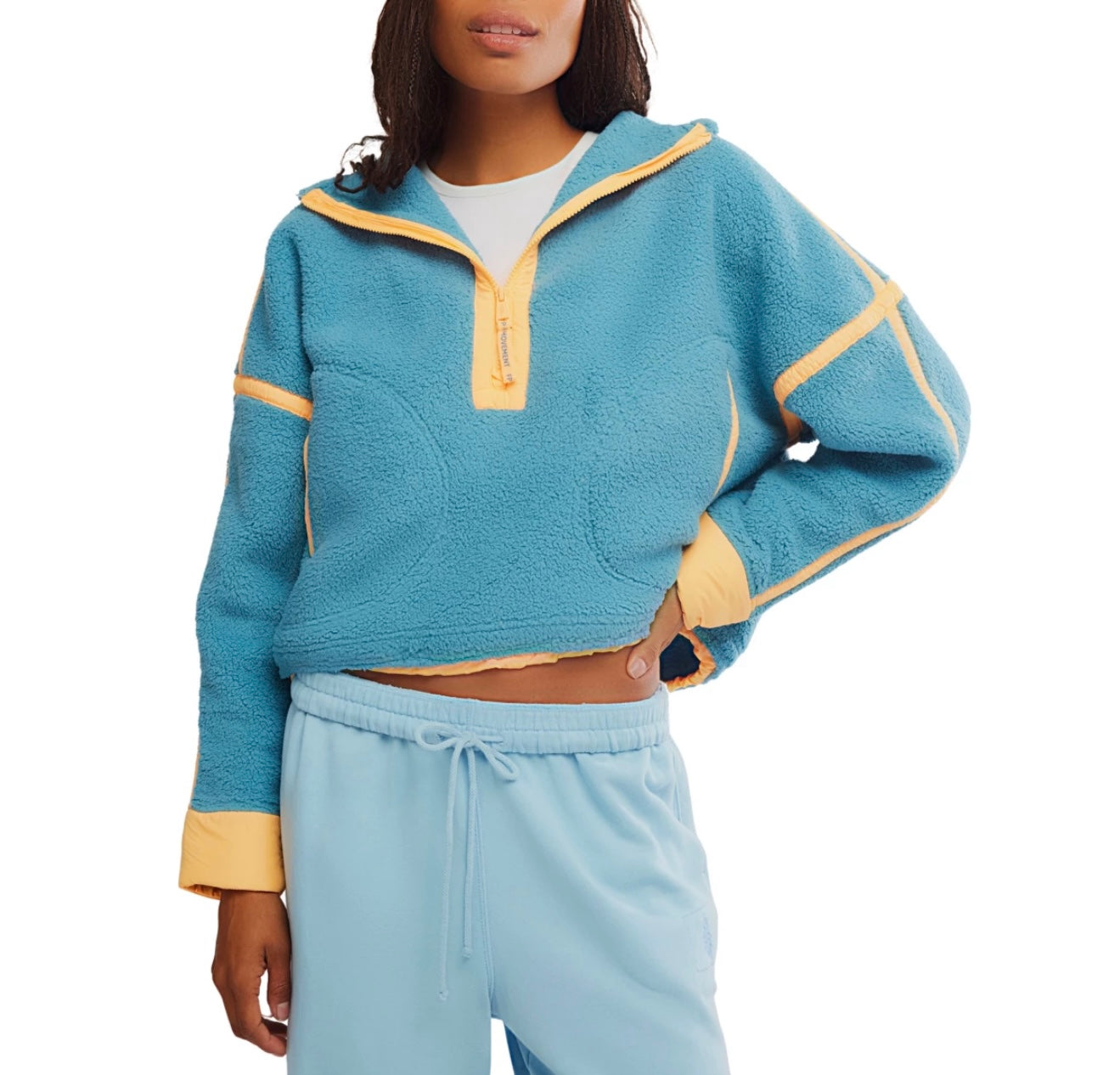 Free People Movement Mountain High Half Zip Fleece – The