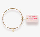 Beaded Blondes: Logo Charm Bracelet