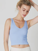 Reversible Ribbed Crop Top