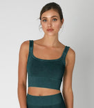 Chevron Crop Top