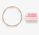 Beaded Blondes: ILY Bracelet