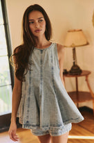 Free People Cassius Denim Set