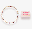 Beaded Blondes: Dainty Poppi Bracelet
