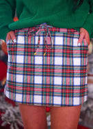 Sophia Plaid Skort