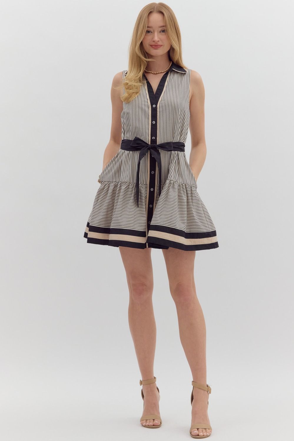 Simone Knit Mini Dress（ワンピース）｜Her lip to（ハーリップ