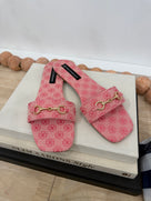 Harper Horsebit Slide Sandals