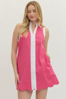 Harper Contrast Trim Dress
