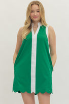 Harper Contrast Trim Dress