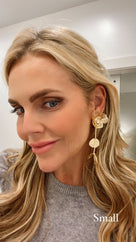 Flower Statement Earrings-3 sizes