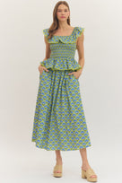 Azure Garden Dress Set