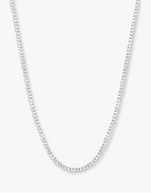 Not Your Basic Tennis Necklace 2mm Melinda Maria