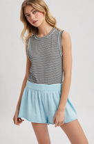 Sunny Stripe Knit Tank