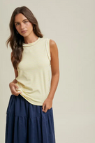Sunny Stripe Knit Tank